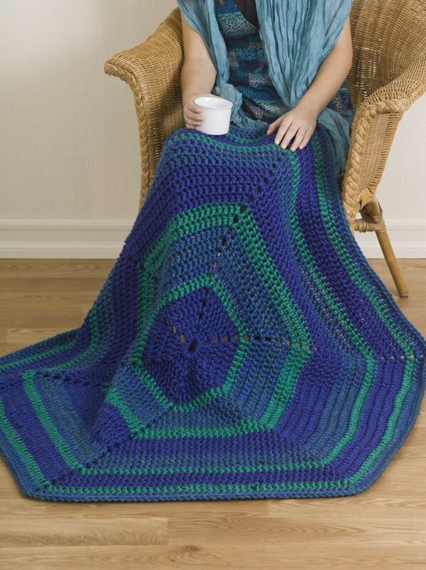 Mega Motif Throw - Crochet Pattern
