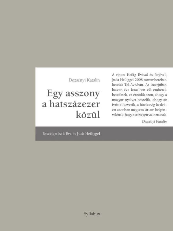 Egy asszony a hatszazezer kozul