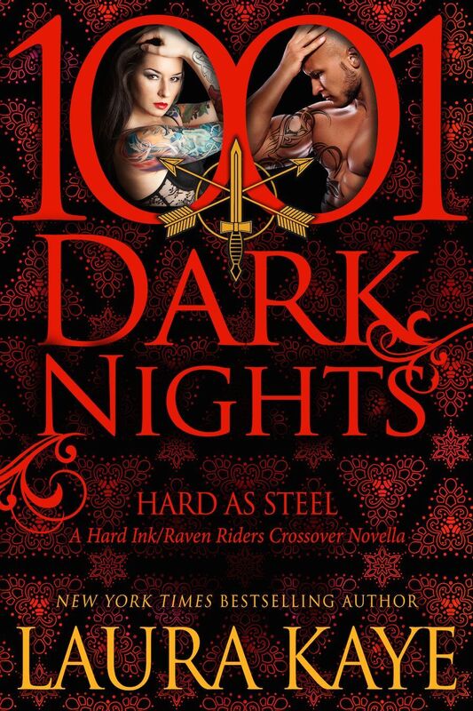 Hard As Steel: A Hard Ink/Raven Riders Crossover Novella (1001 Dark Nights Series Novella)