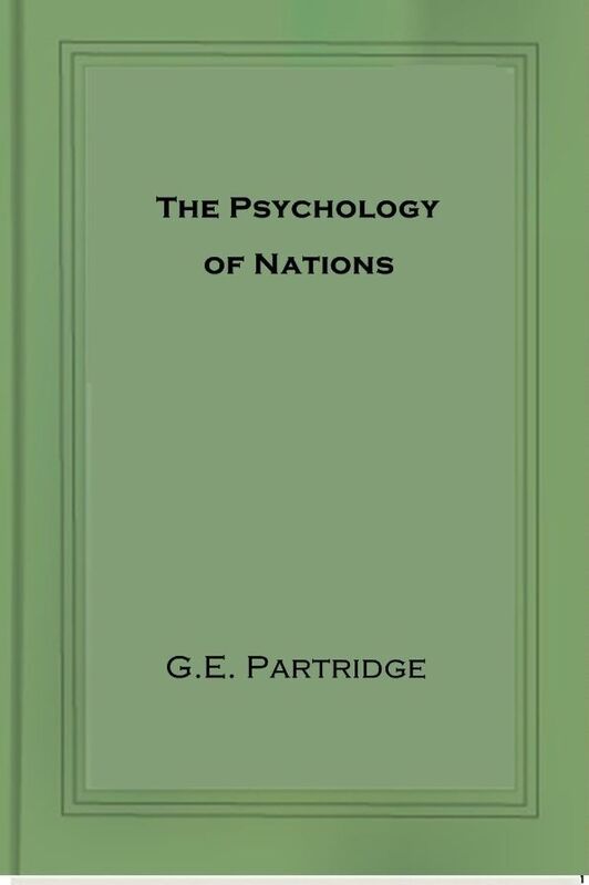 The Psychology of Nations