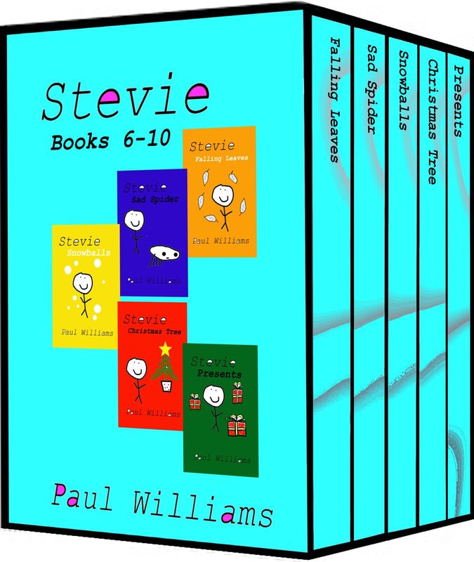 Stevie - Series 2 - Books 6-10: Vol 6 - 10. Falling Leaves, Sad Spider, Snowballs, Christmas Tree and Presents.