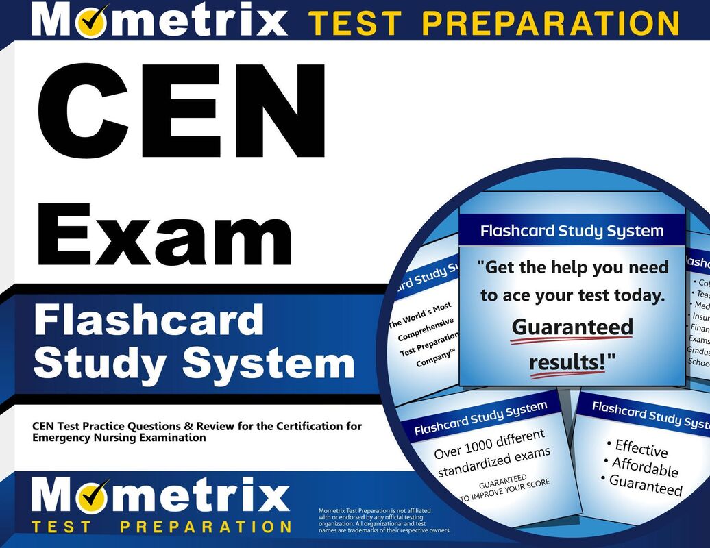 CEN Exam Flashcard Study System: CEN Test Practice Questions & Review for the Certification for Emergency Nursing Examination