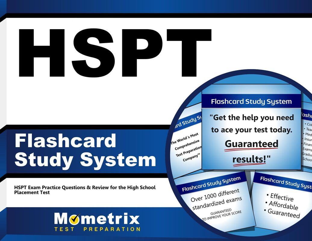 HSPT Flashcard Study System: HSPT Exam Practice Questions & Review for the High School Placement Test