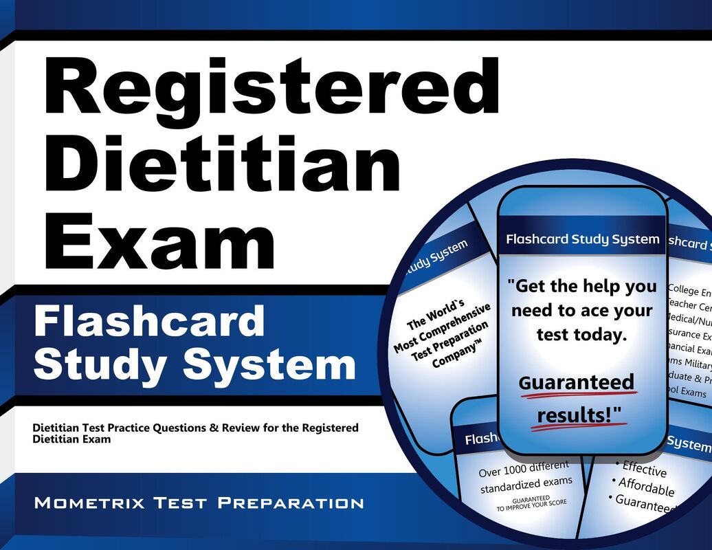 Registered Dietitian Exam Flashcard Study System: Dietitian Test Practice Questions & Review for the Registered Dietitian Exam