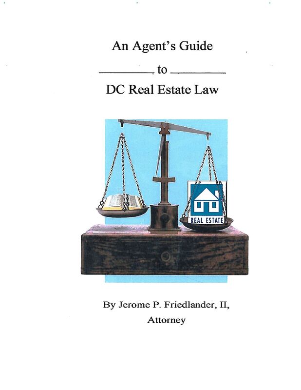 An Agent's Guide to DC Real Estate Law