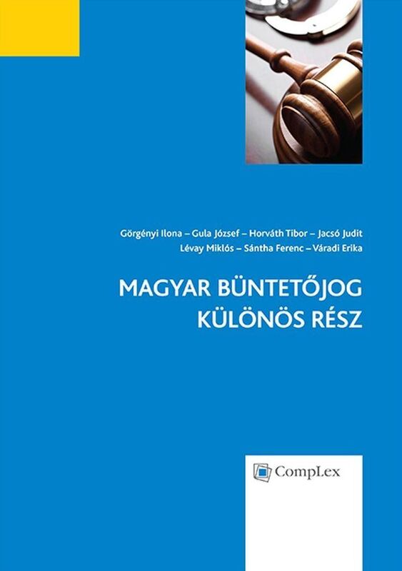 Magyar Buntetojog - Kulonos Resz