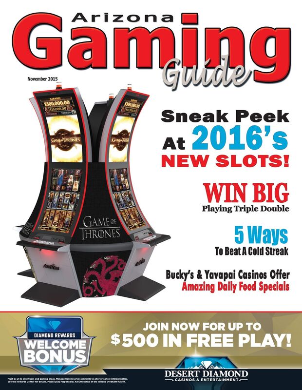 Arizona Gaming Guide Magazine - November 2015 - 07:11