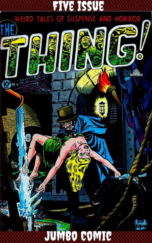 The Thing Five Issue Jumbo Comic