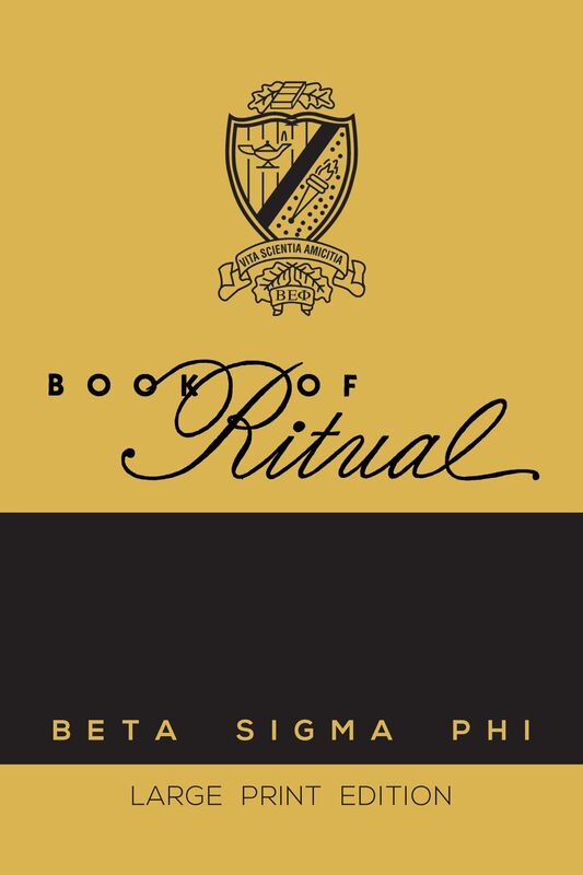 Book Of Ritual Beta Sigma Phi