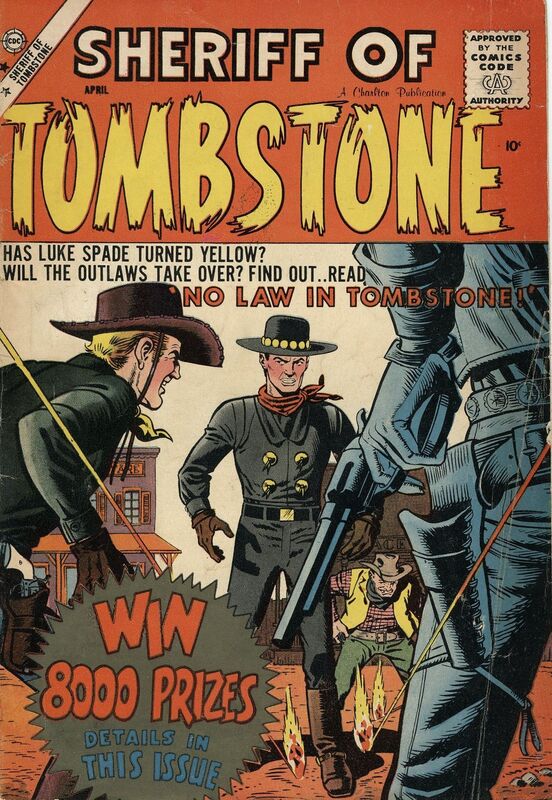 Sheriff of Tombstone Number 3 Western Comic Book