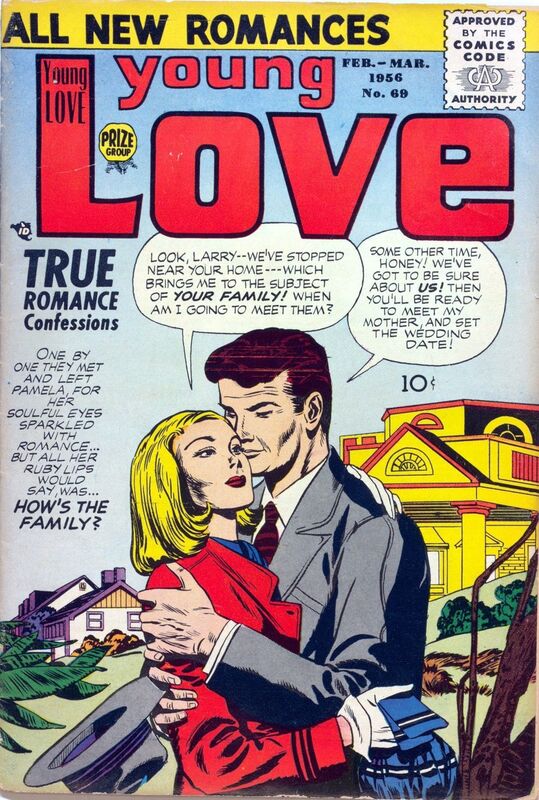 Young Love Number 69 Love Comic Book