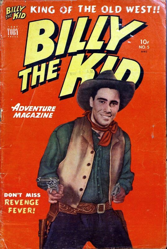 Billy the Kid Number 5 Western Comic Book