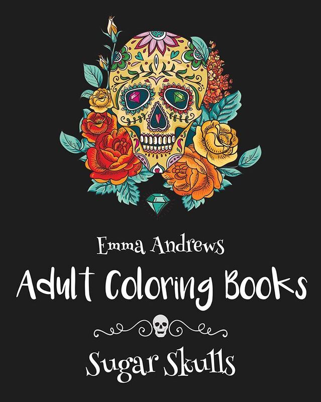 Adult Coloring Books: Sugar Skulls