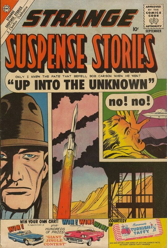 Strange Suspense Stories Number 49 Horror Comic Book