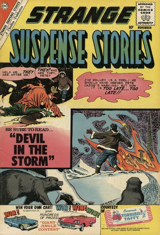 Strange Suspense Stories Number 50 Horror Comic Book