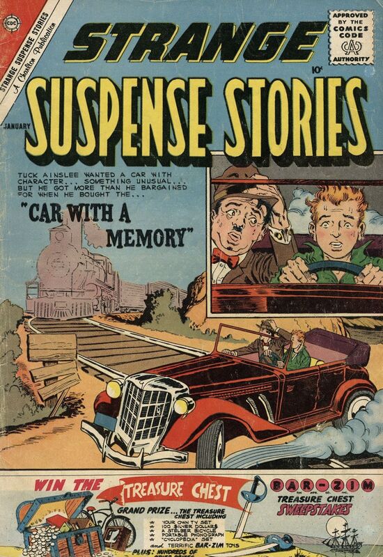 Strange Suspense Stories Number 51 Horror Comic Book