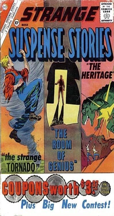 Strange Suspense Stories Number 52 Horror Comic Book