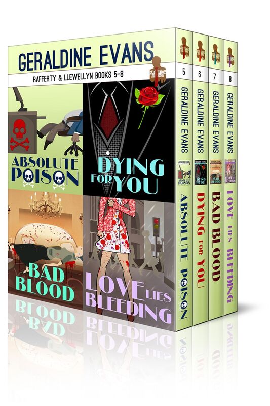 RAFFERTY & LLEWELLYN BOXED SET BOOKS 5 - 8