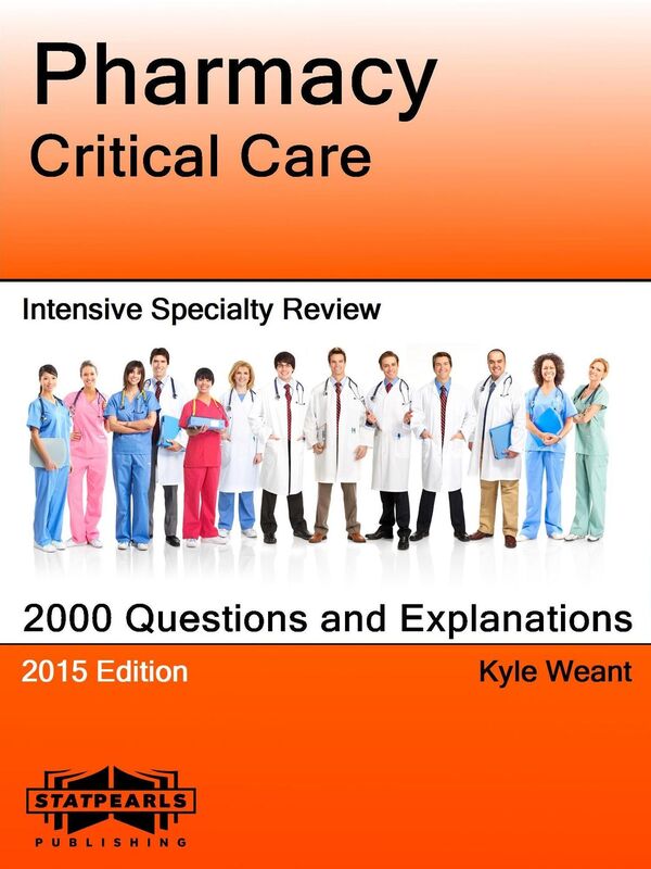 Pharmacy Critical Care Intensive Specialty Review
