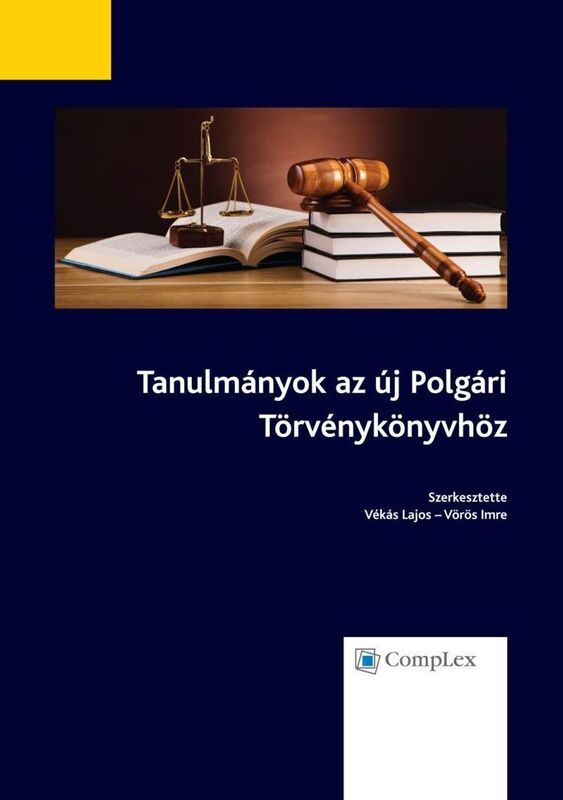 Tanulmanyok az uj Polgari Torvenykonyvhoz