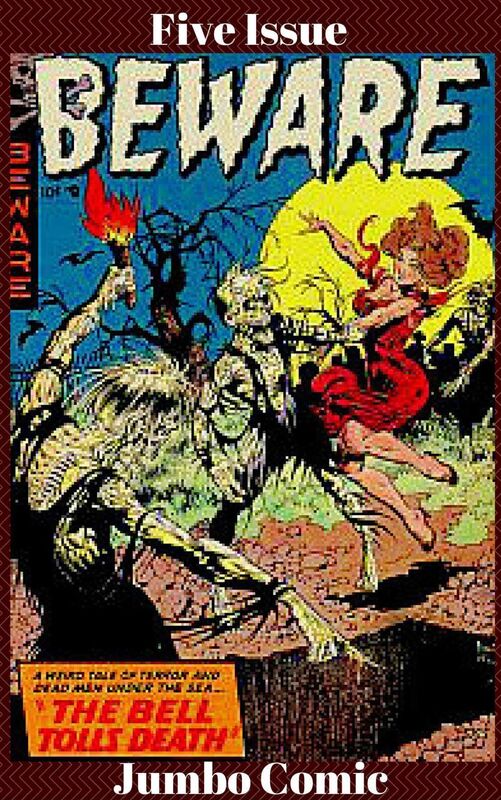 Beware Five Issue Jumbo Comic