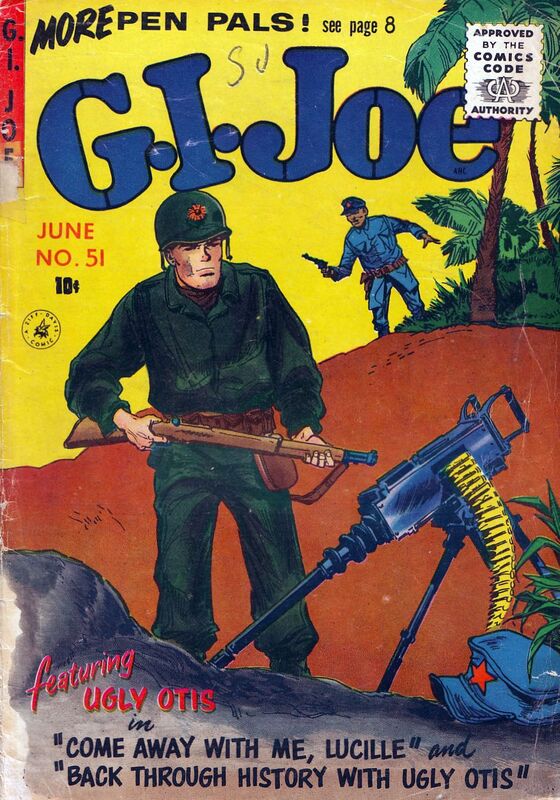 GI Joe Number 51 War Comic Book