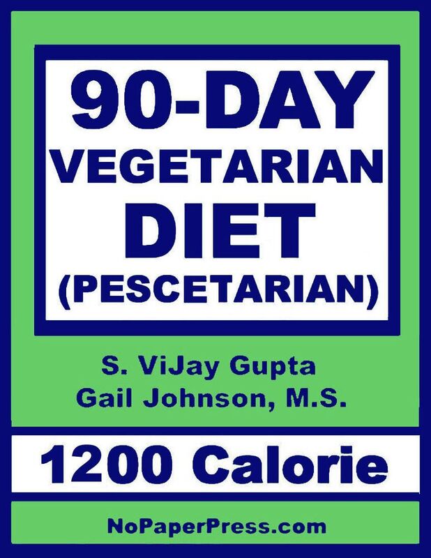 90-Day Vegetarian Diet - 1200 Calorie