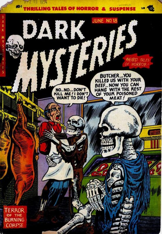 Dark Mysteries Five Issue Jumbo Comic