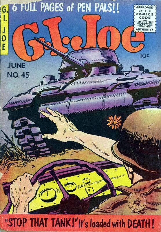 GI Joe Number 45 War Comic Book