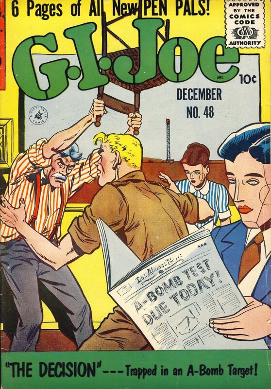 GI Joe Number 48 War Comic Book