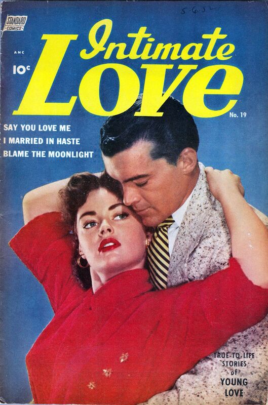 Intimate Love Number 19 Love Comic Book