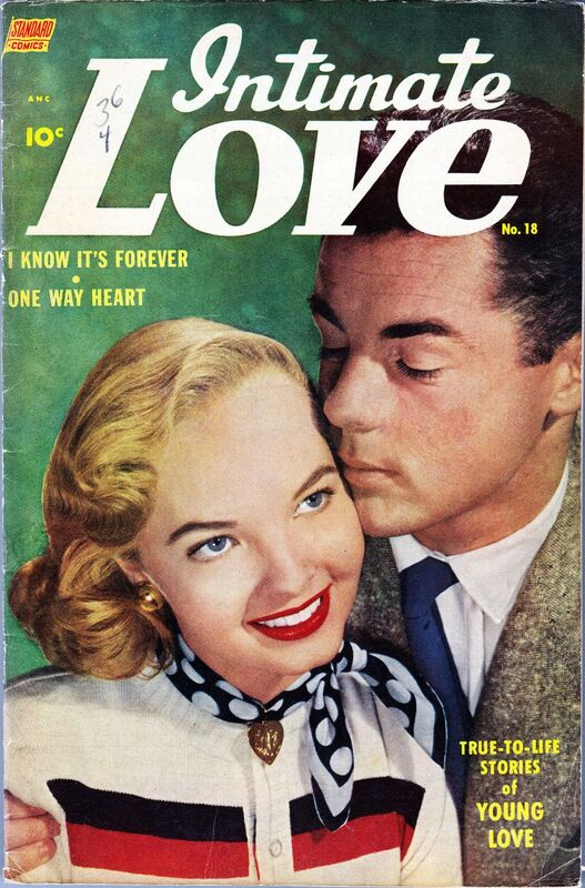 Intimate Love Number 18 Love Comic Book
