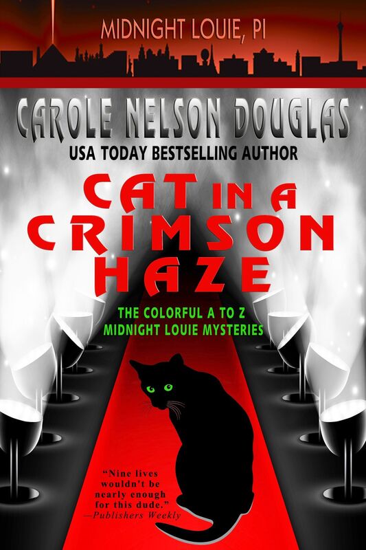 Cat in a Crimson Haze (Midnight Louie Series #4)