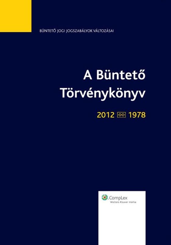 A Bunteto Torvenykonyv