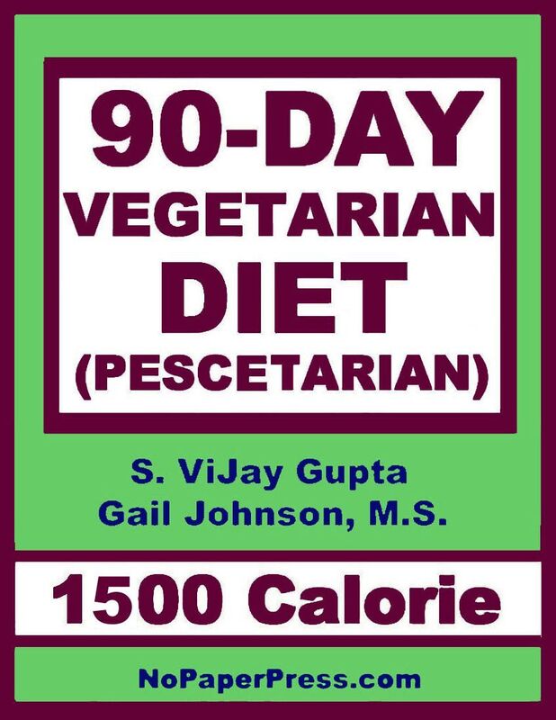90-Day Vegetarian Diet - 1500 Calorie