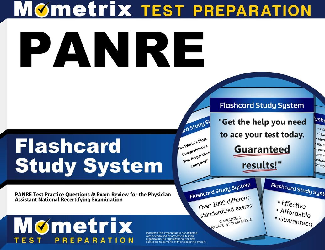 PANRE Flashcard Study System: PANRE Test Practice Questions & Exam Review for the Physician Assistant National Recertifying Examination