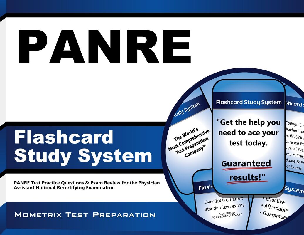 PANRE Flashcard Study System: PANRE Test Practice Questions & Exam Review for the Physician Assistant National Recertifying Examination