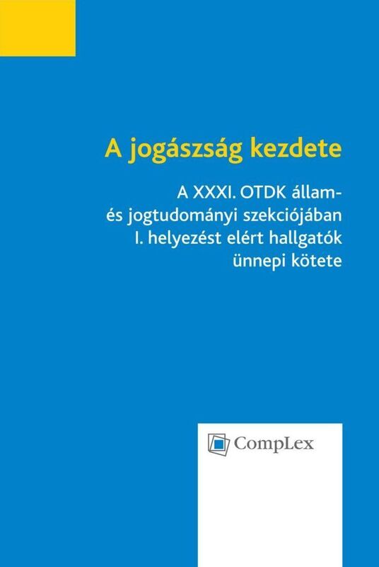 A jogaszsag kezdete