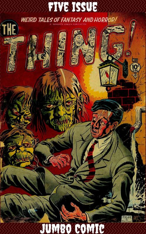 The Thing Five Issue Jumbo Comic