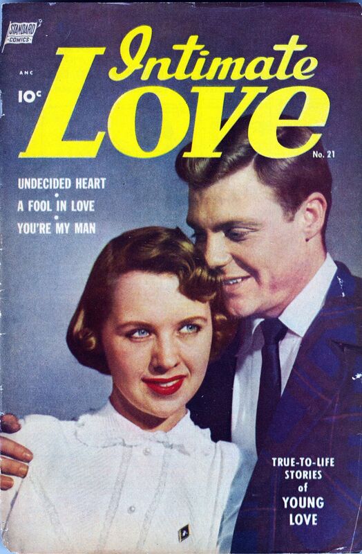 Intimate Love Number 21 Love Comic Book