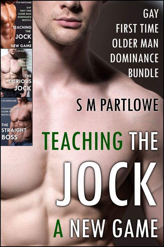 Teaching the Jock a New Game: Three Stories of Gay First Time Older Man Dominance
