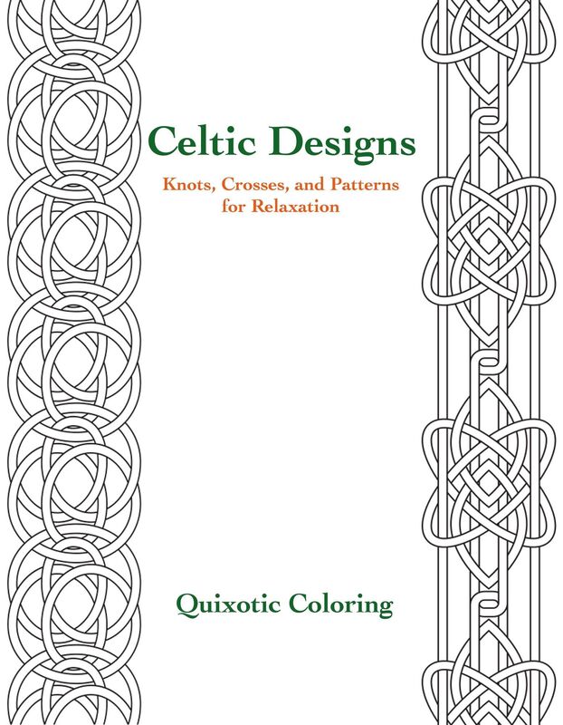Celtic Designs: Knots, Crosses, and Patterns for Relaxation