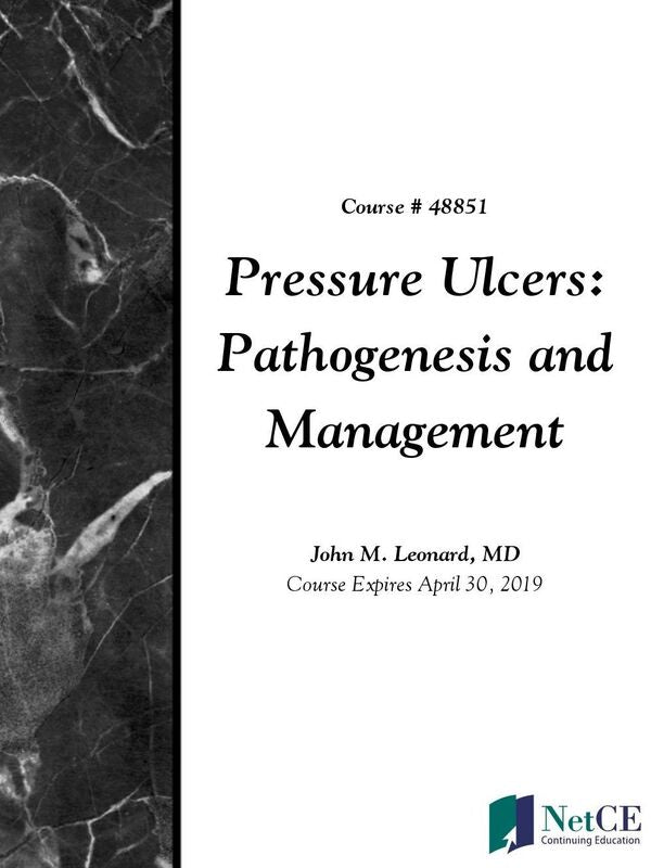 Pressure Ulcers: Pathogenesis and Management