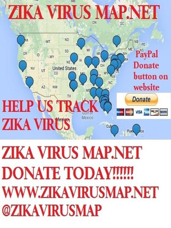 zika virus map