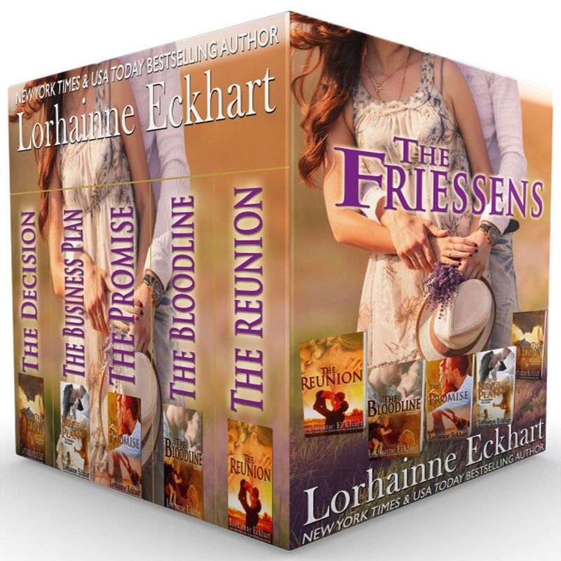 The Friessens: Books 1-5 (The Reunion/ The Bloodline/ The Promise/ The Business Plan/ The Decision)