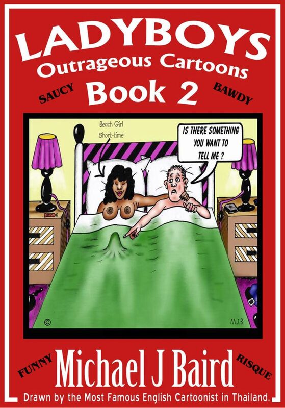 Lady-Boys Cartoon Book 2