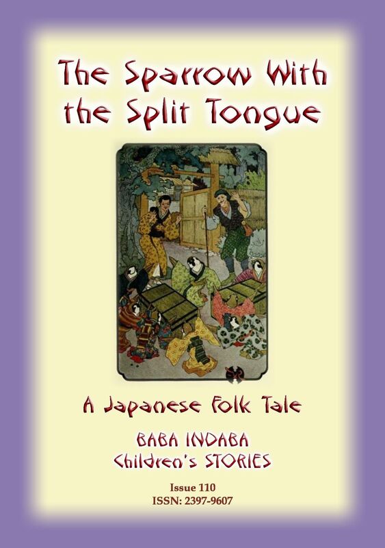 THE SPARROW WITH THE SLIT TONGUE - A Japanese Folk Tale