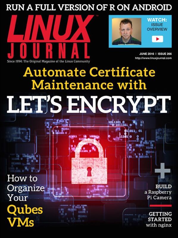 Linux Journal June 2016