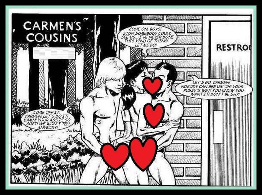 Carmen's Cousin (Erotic Comic)
