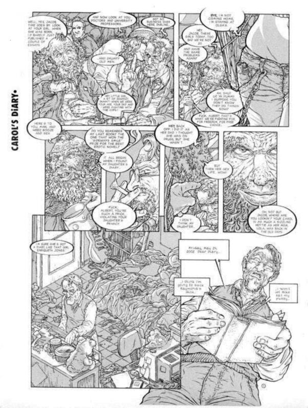 Carols Diary (Erotic Comic)